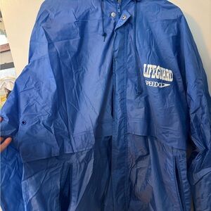 Speedo Blue Mesh-Lined Jacket